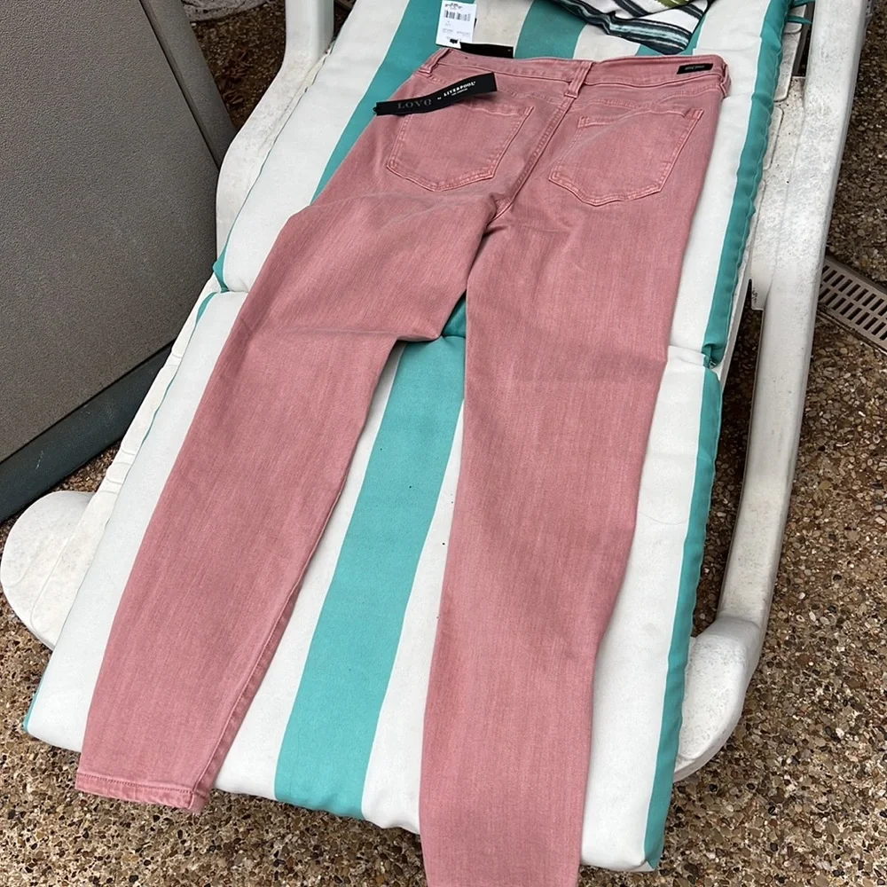 NWT Liverpool Abby Skinny Ankle in Mauve Blush Size 4/27 - Picture 12 of 13